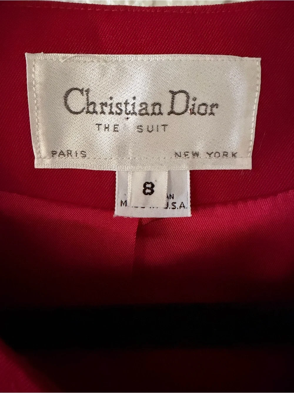 Dior sophisticated blazer